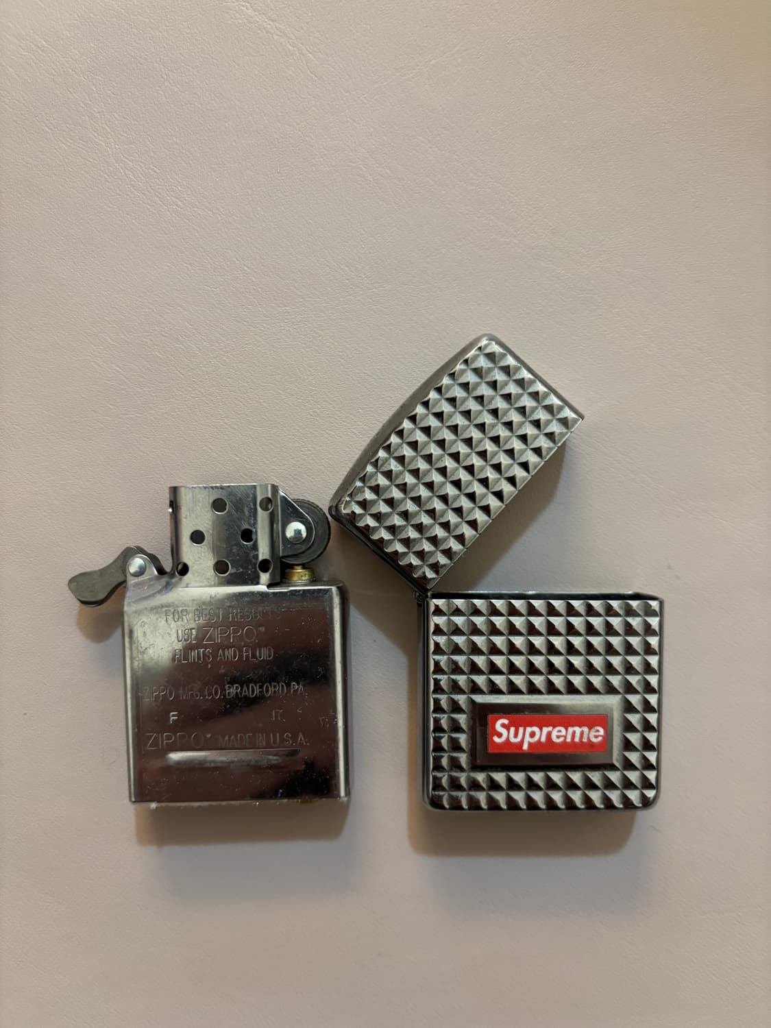 슈프림 다이아몬드 컷 지포 라이터 (FW17) 상품이미지2