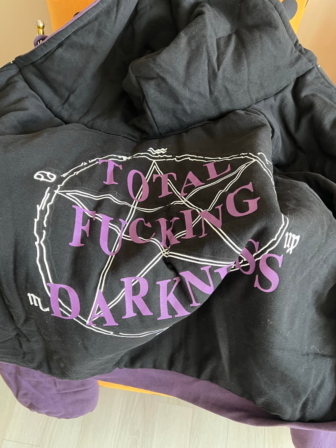 베트멍 다크니스 건클럽 리버시블 양면 봄버 후드집업 점퍼 (L) 상품이미지2