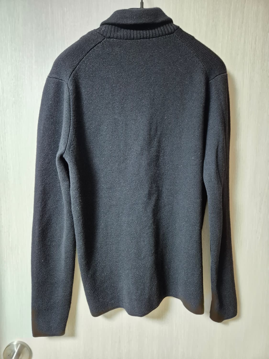 띠어리 숄카라 니트 울니트 스몰 남성 90-95  상품이미지3