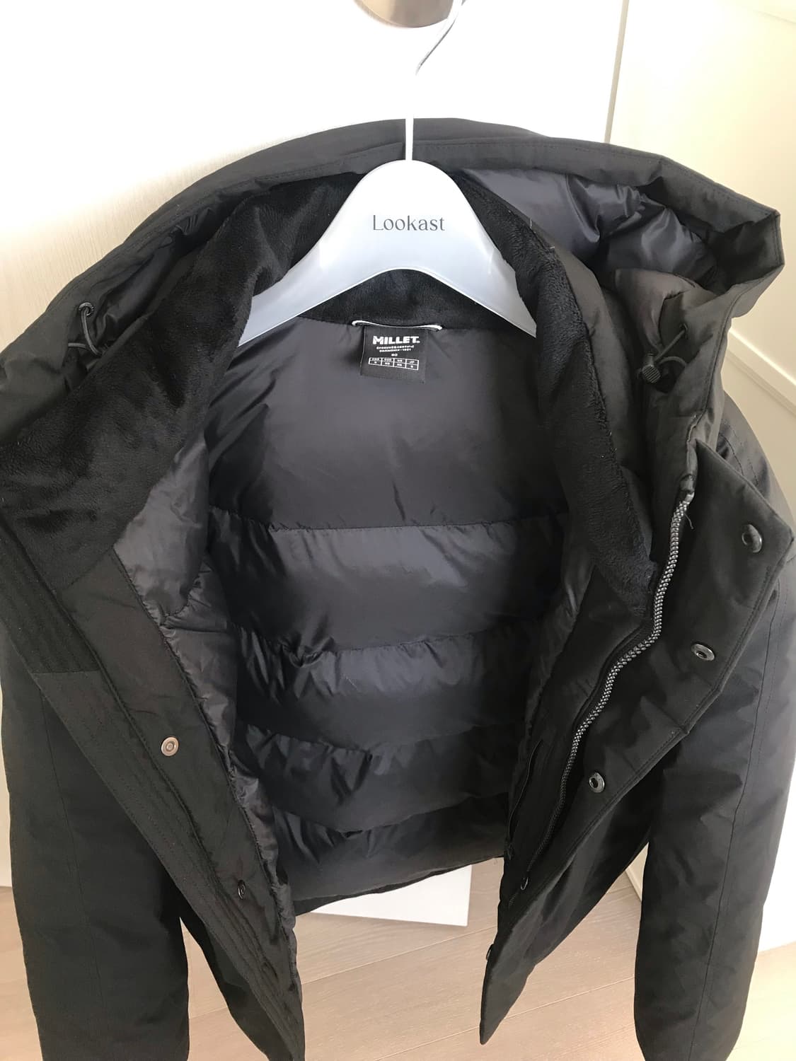 밀레 숏패딩 덕다운 여성 겨울 점퍼 상품이미지4