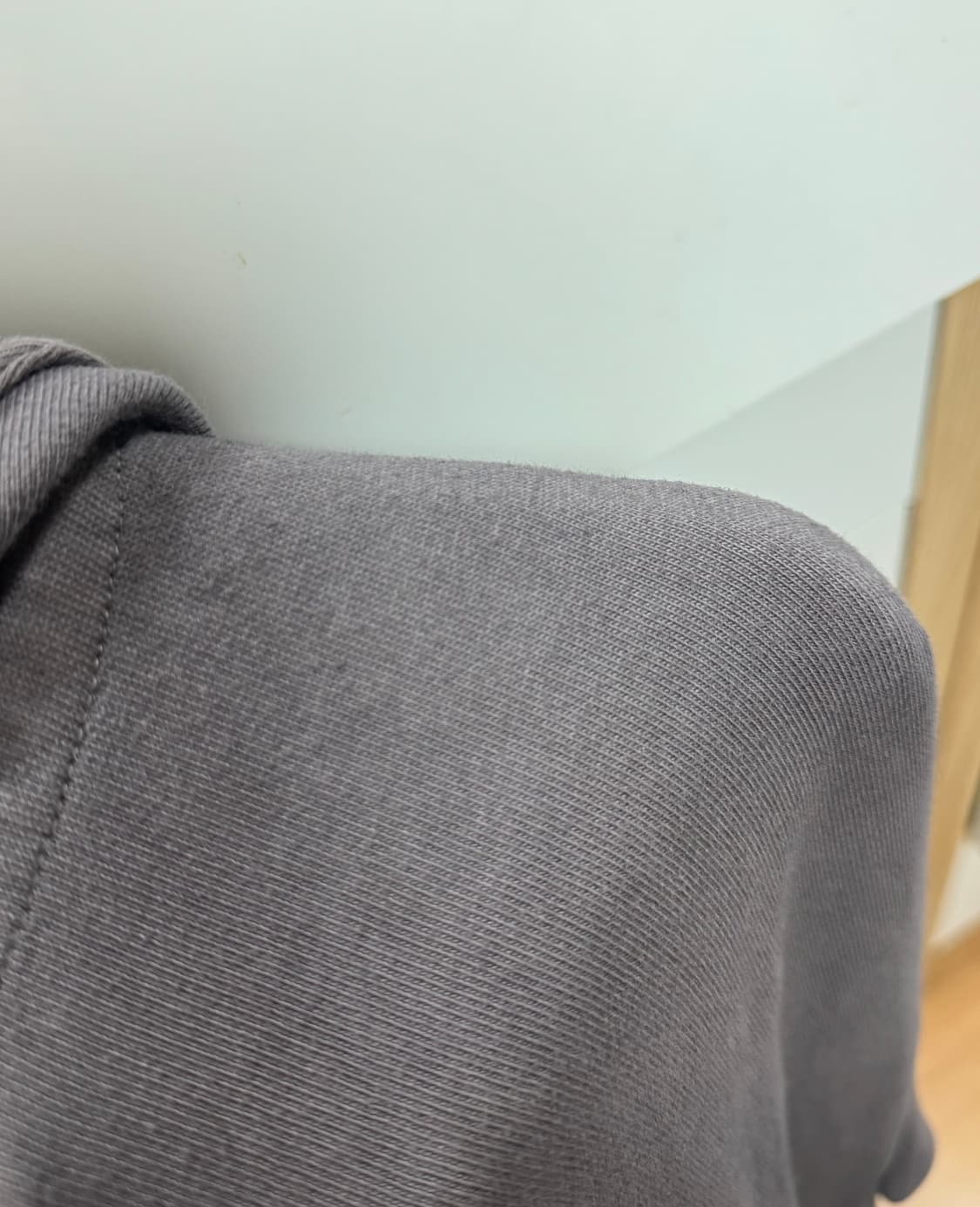 산산기어 워시드 후디 집업 차콜 2 사이즈 상품이미지3