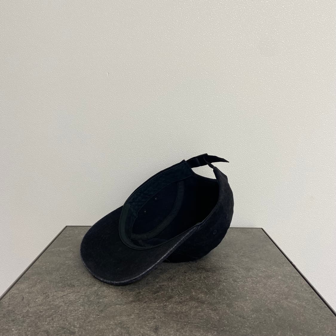 (OS) 슈프림 박스로고 캠프캡 모자 데님 블랙 상품이미지6