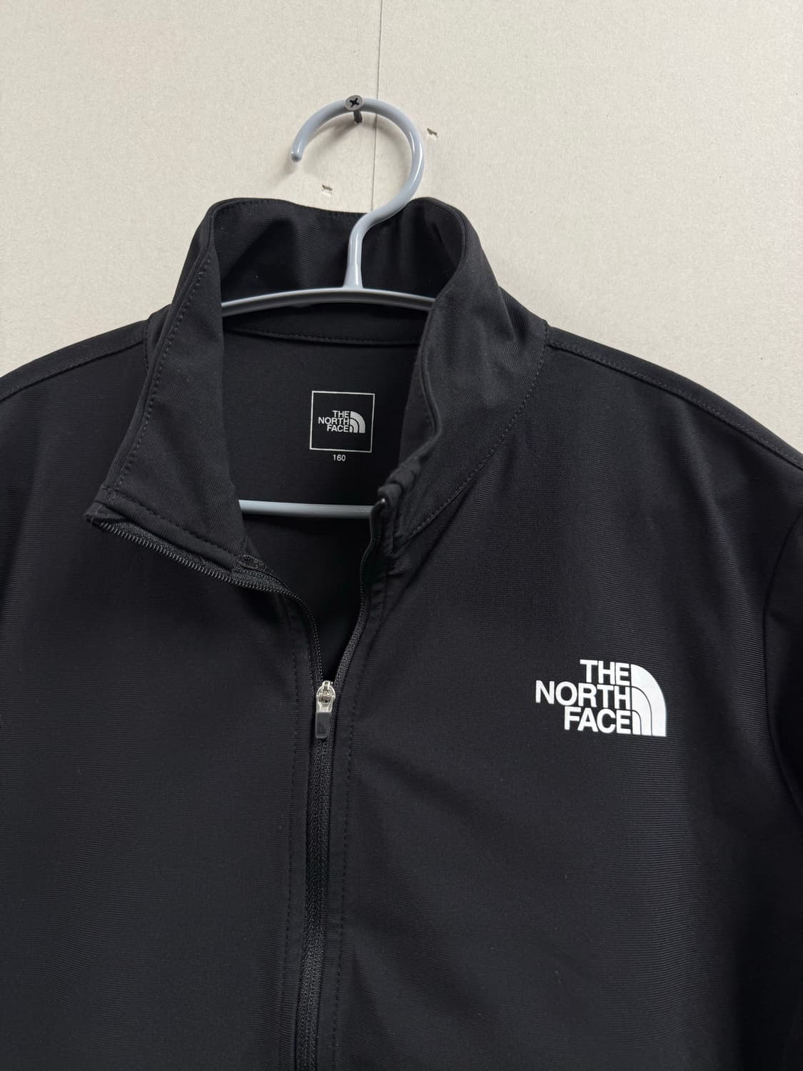 키즈 160 / 노스페이스 익스플로링 져지 집업 블랙 상품이미지3