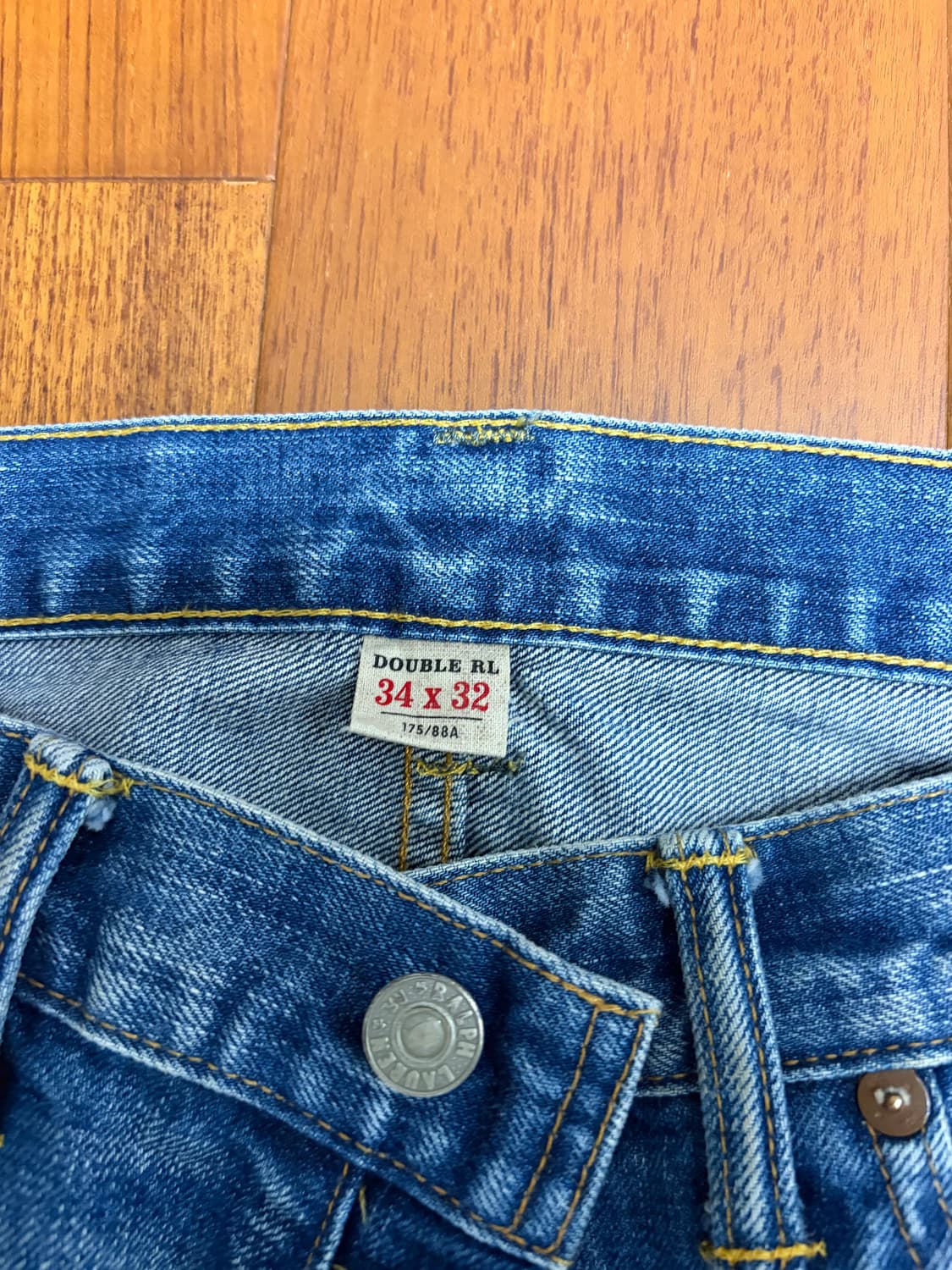 RRL  더블알엘 로우 스트레이트 데님 상품이미지3