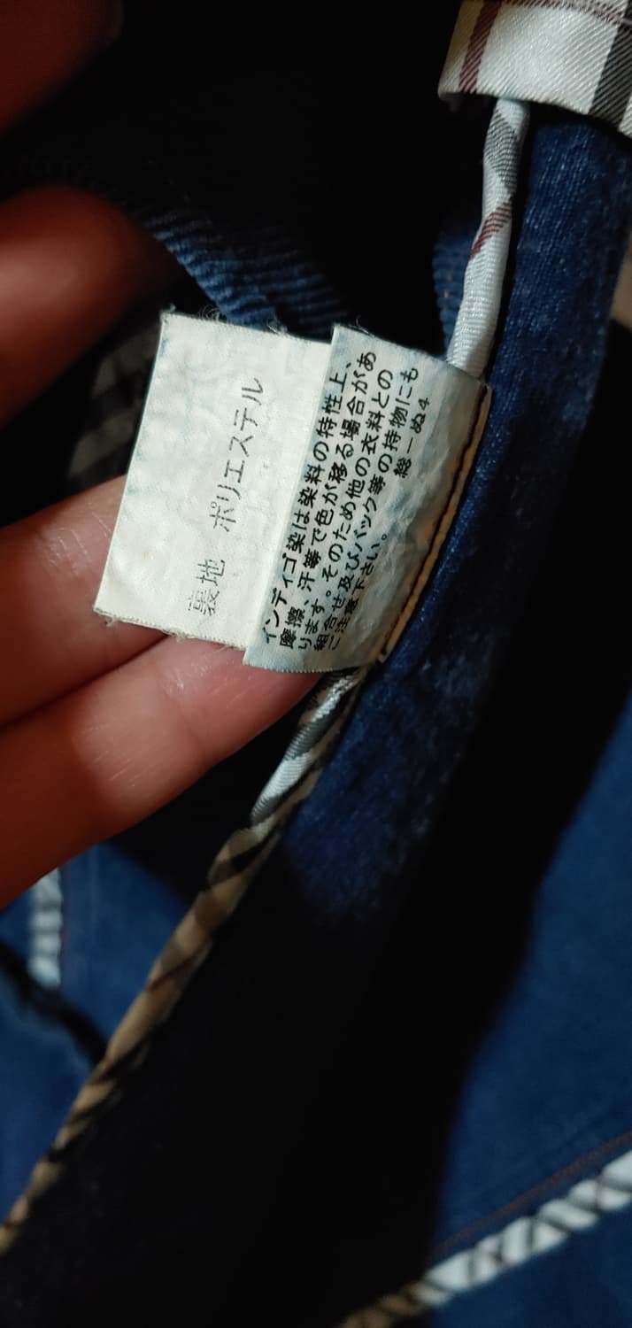 버버리(BURBERRY)블랙라벨 코듀로이 워싱 블레이저 자켓 상품이미지9