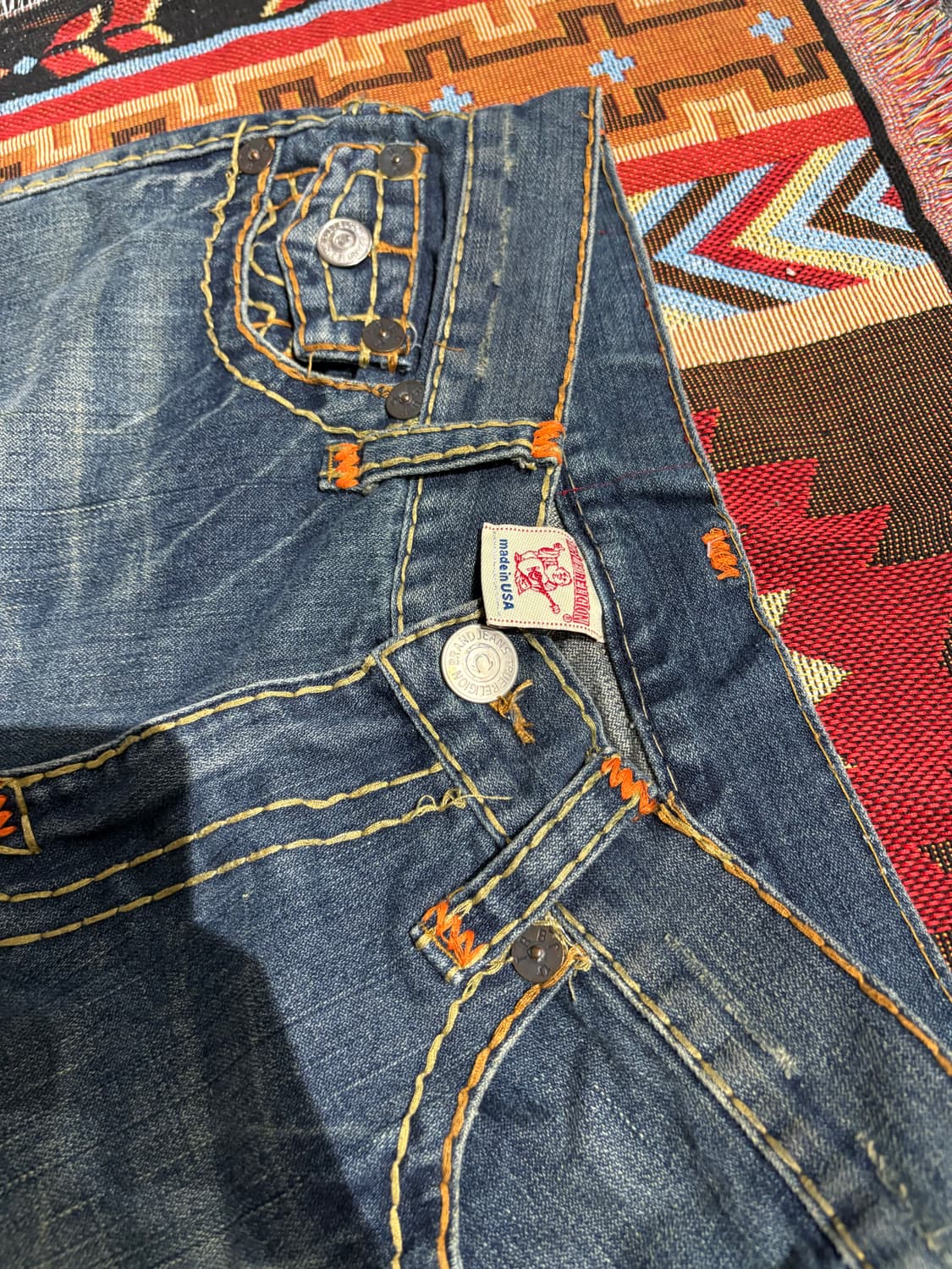 트루릴리젼 빈티지 데님팬츠 상품이미지3