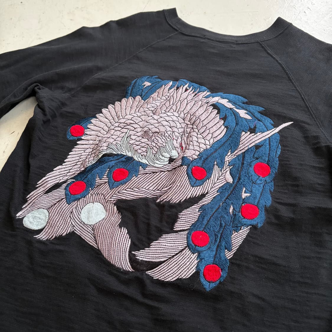 Chigiri 빈티지 오리엔탈 자수 롱슬리브 L 상품이미지8