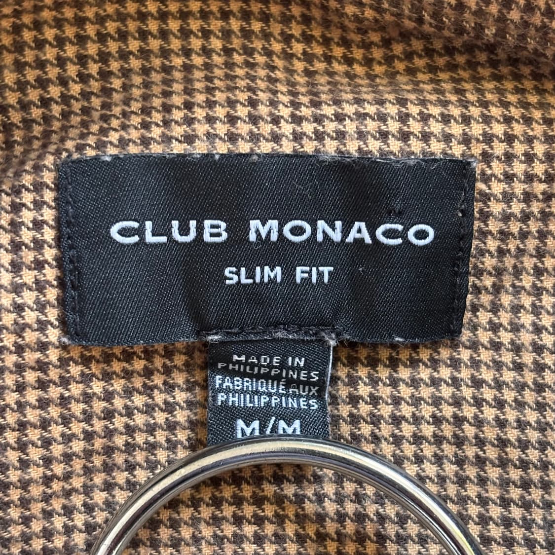 클럽모나코 M 100 체크 셔츠 남방 FW 캐주얼 상품이미지3