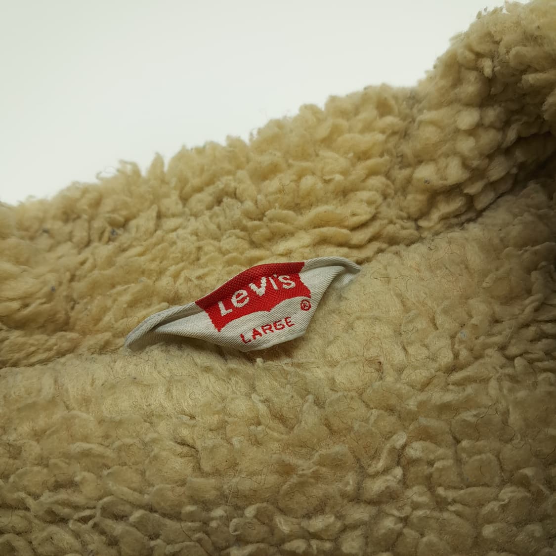 CN972 L 리바이스 오렌지탭 셰르파 데님 코트 상품이미지4