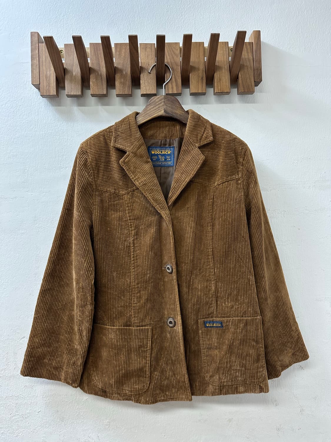 WoolRich 울리치 90s 코튼 코듀로이 카라 자켓 상품이미지3