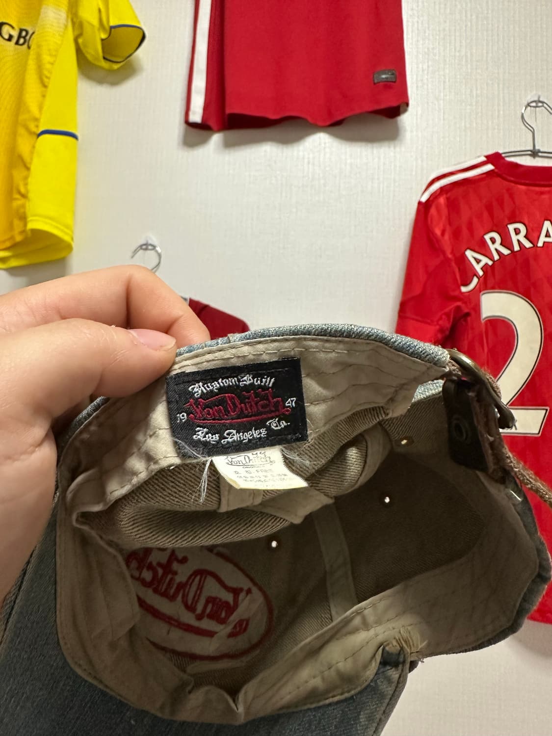 본더티 데님 볼캡 상품이미지3