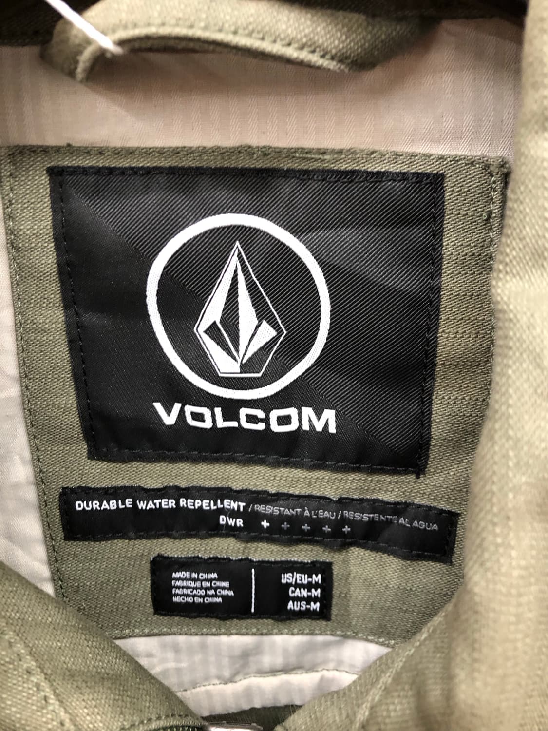 volcom 워크 자켓 올리브 상품이미지4