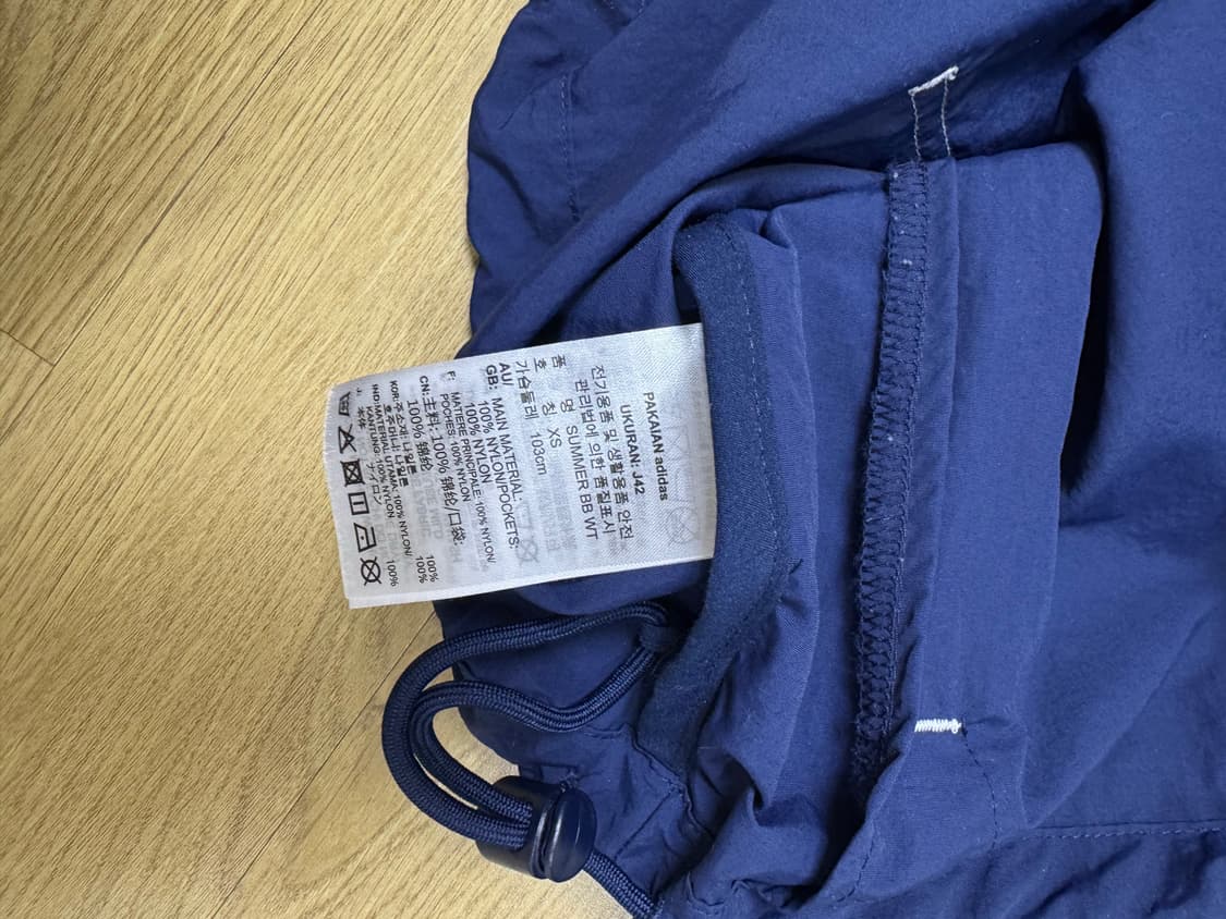 아디다스 오리지널 멀티컬러 바람막이 자켓 XS 상품이미지7