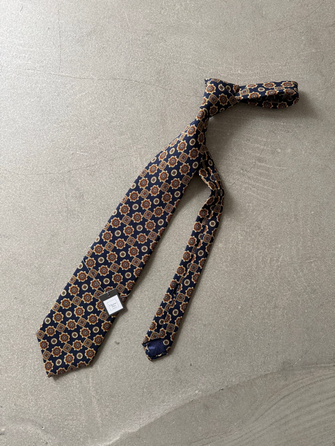 Christian Dior Pattern Silk Tie 상품이미지1
