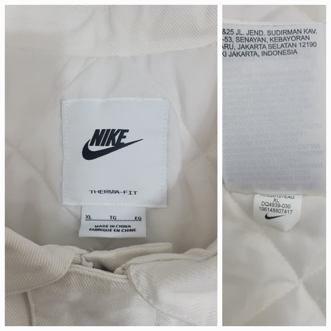 NIKE 22FW 나이키 라이프 워크 자켓 데님 자켓 / 남 XL 상품이미지8