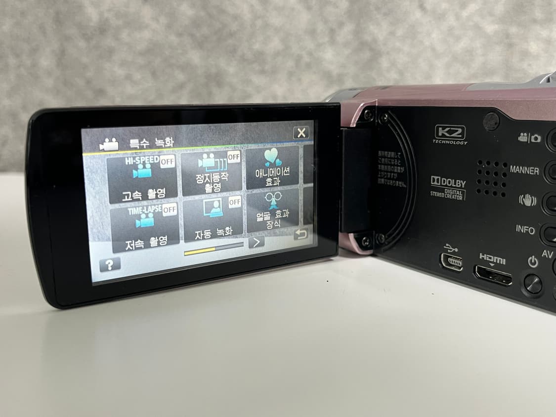 소장가치 극상/ 강력추천 / jvc gz e334 빈티지 캠코더 상품이미지5