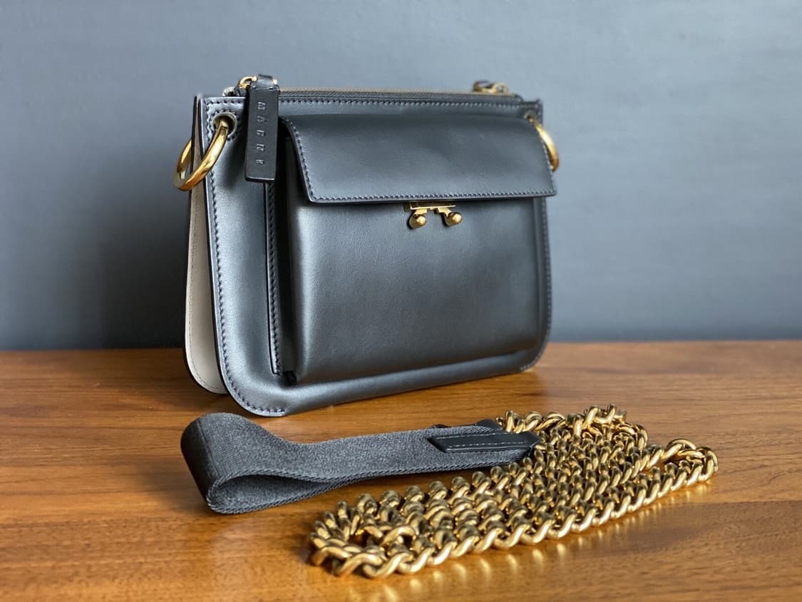 마르니 포켓 투톤 숄더백 marni bandoleer bag 상품이미지2