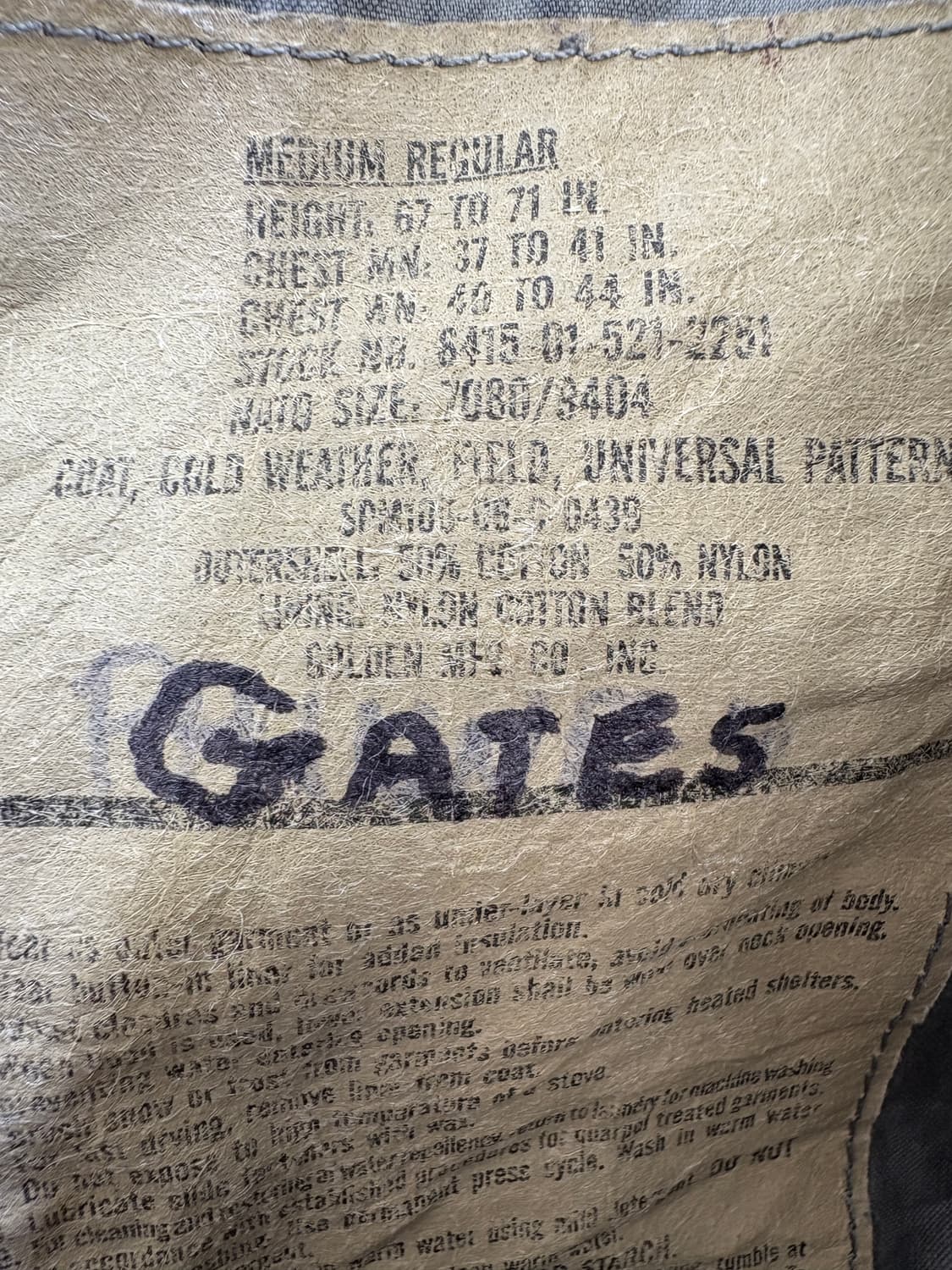 US ARMY 자켓 상품이미지7