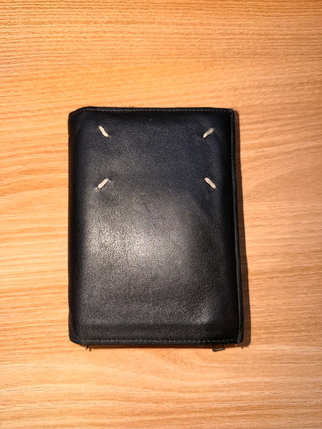 메종 마르지엘라 레드 블랙 중지갑 상품이미지1