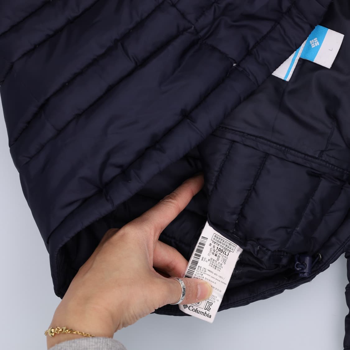 100 컬럼비아 구스 경량패딩 0219H1 상품이미지3