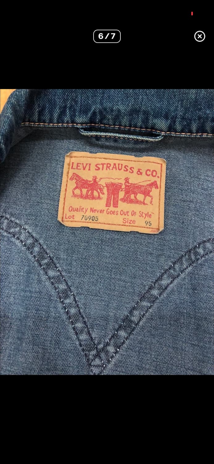 Levi’s type1 jacket 상품이미지6