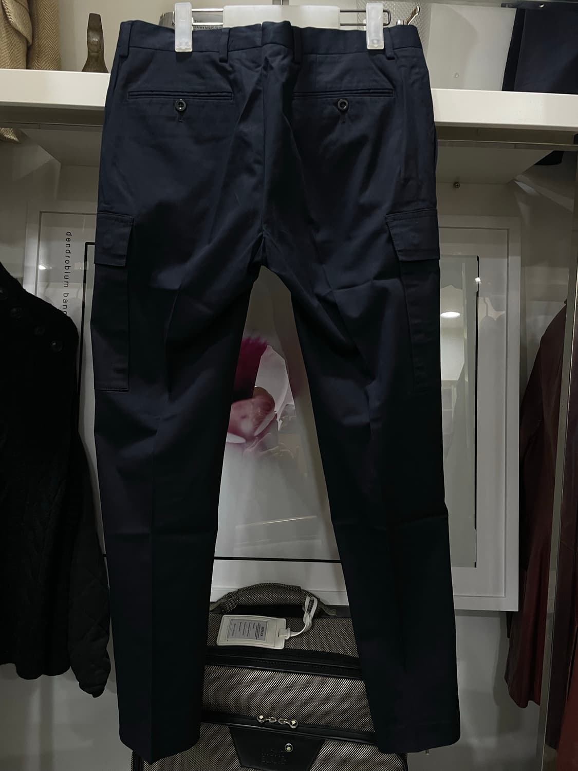 폴로랄프로렌(블랙라벨)/블랙 카고 슬렉스팬츠 상품이미지2