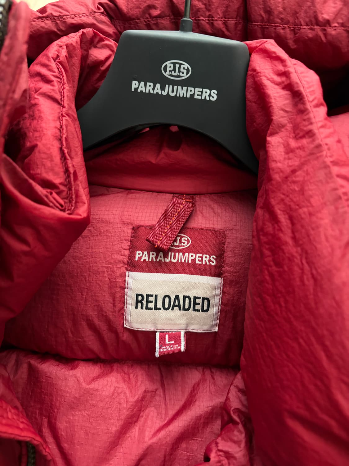 [L] 파라점퍼스 노튼 노턴 패딩 레드 상품이미지2