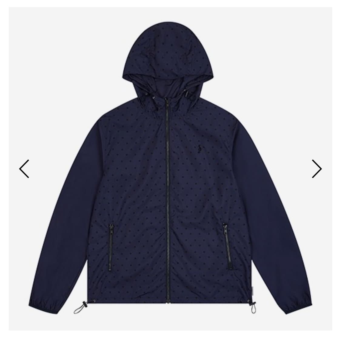 S CLEF DOT WINDBREAKER (NAVY) 상품이미지1