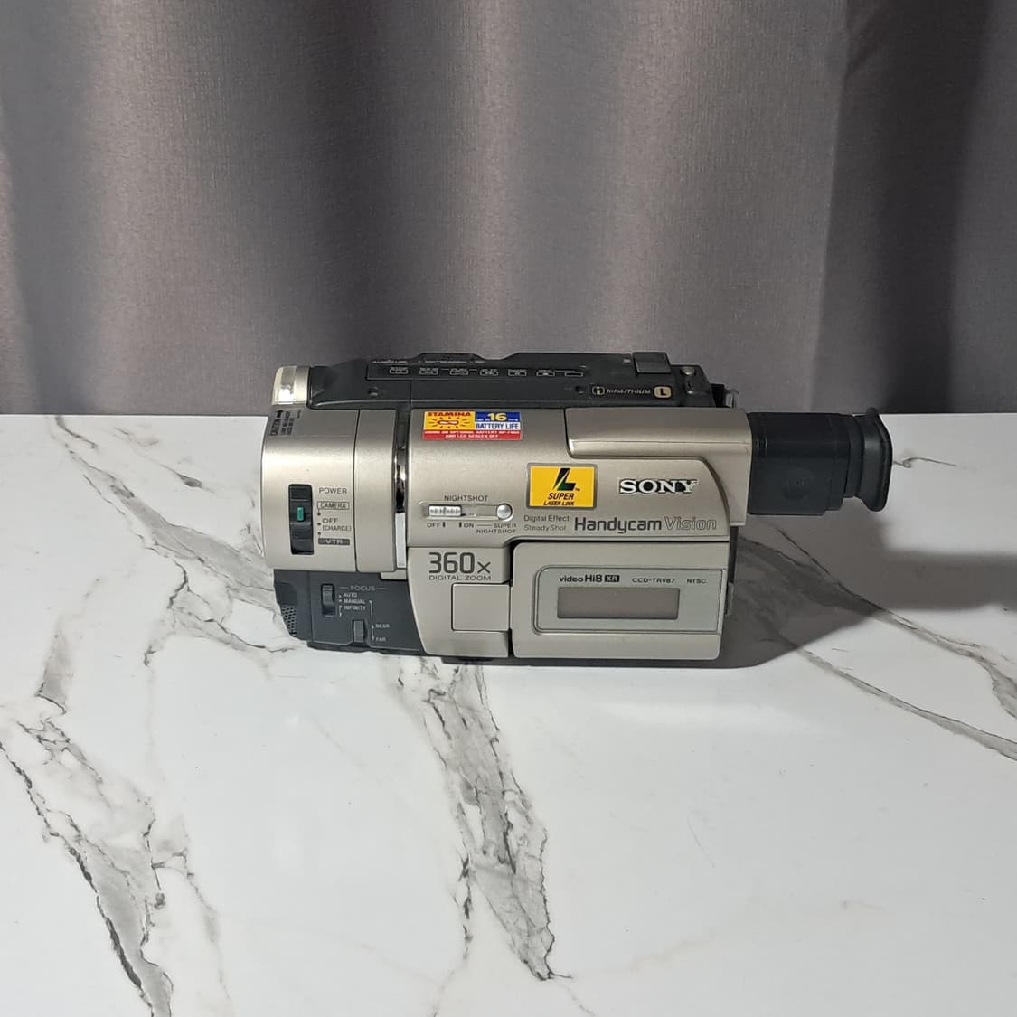 소니 8mm 캠코더 Hi8 CCD-TRV87 상품이미지2