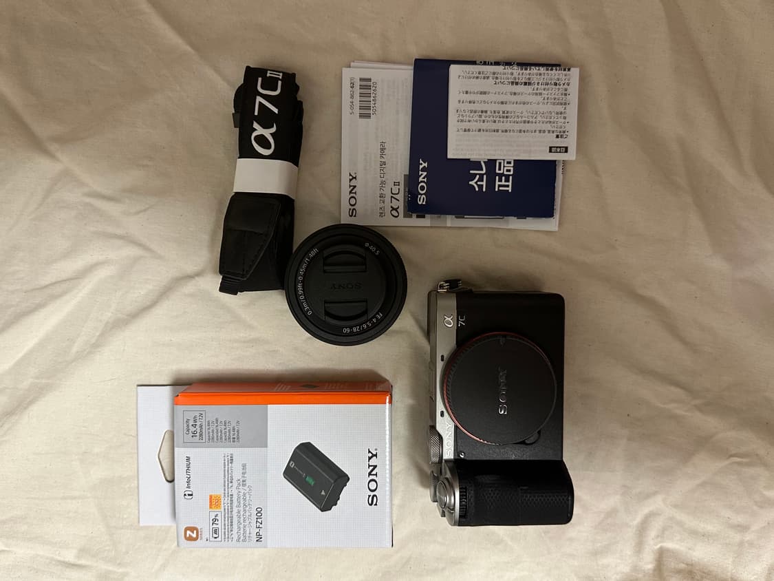 소니 A7C2 + 2860 번들렌즈 + BC-ZD1  상품이미지5