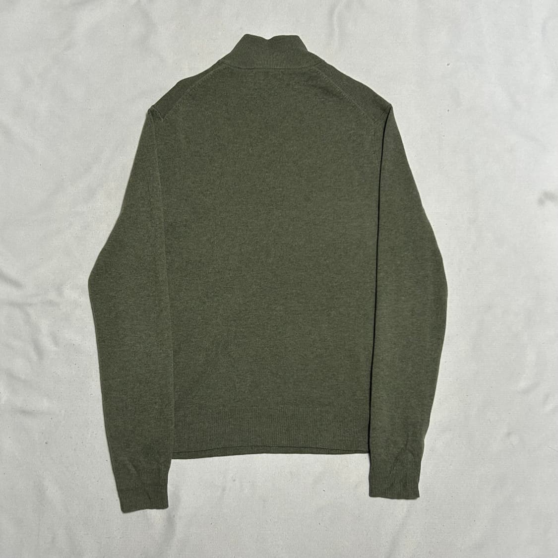 M 폴로랄프로렌 카키 반집업 울 니트 상품이미지3