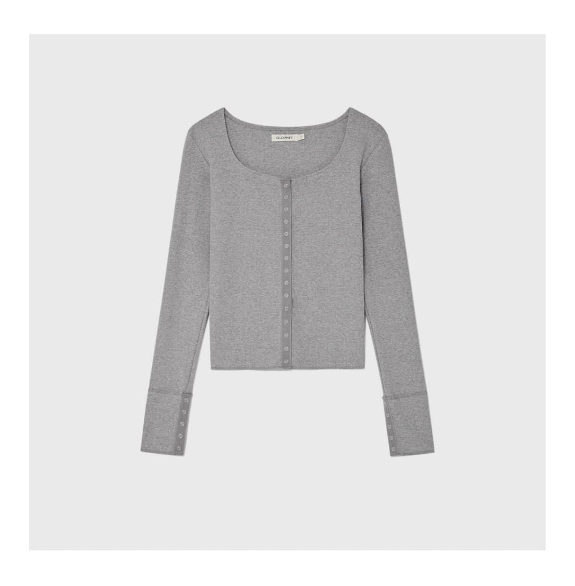글로니 노스텔지아 롱슬리브 M 그레이 판매합니다. 상품이미지1