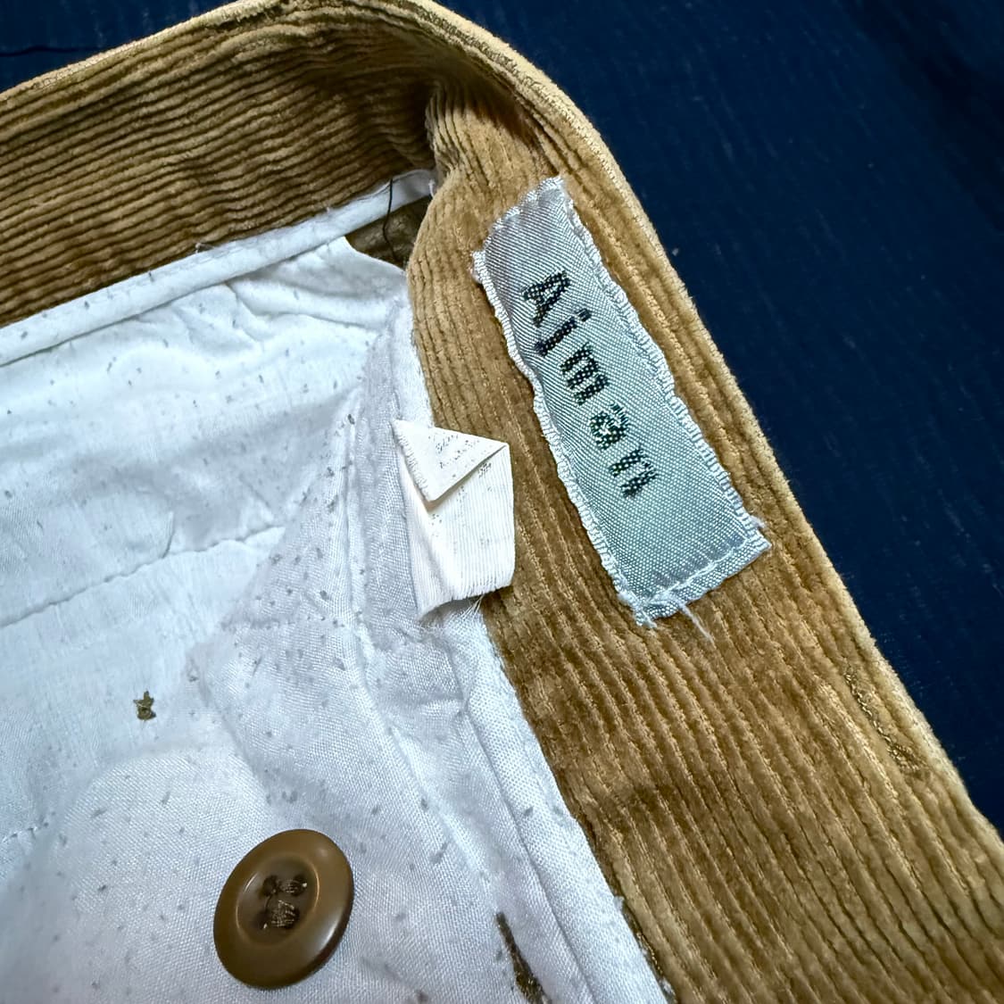 Ajman 투턱 코듀로이 팬츠 32 상품이미지4