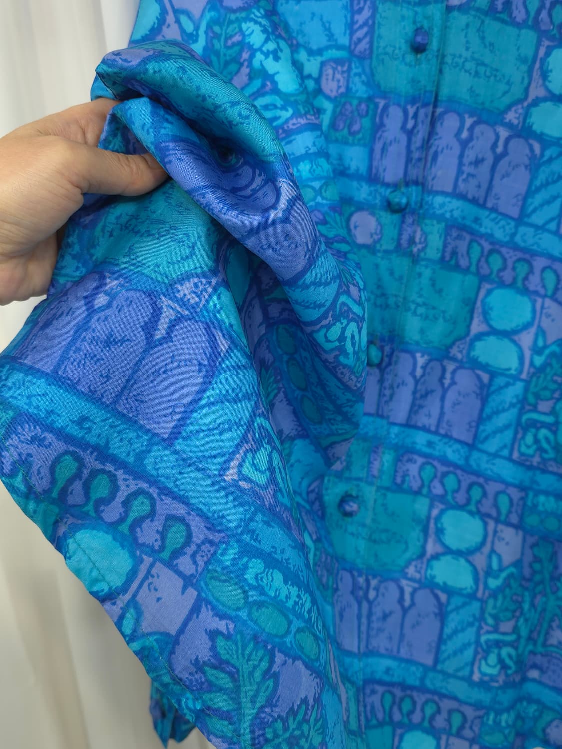 태국실크 100% 블라우스 상품이미지8