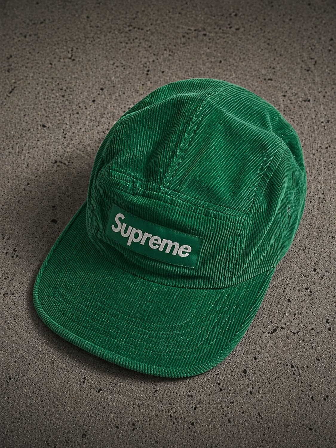 슈프림 코듀로이 그린 캠프캡 상품이미지1