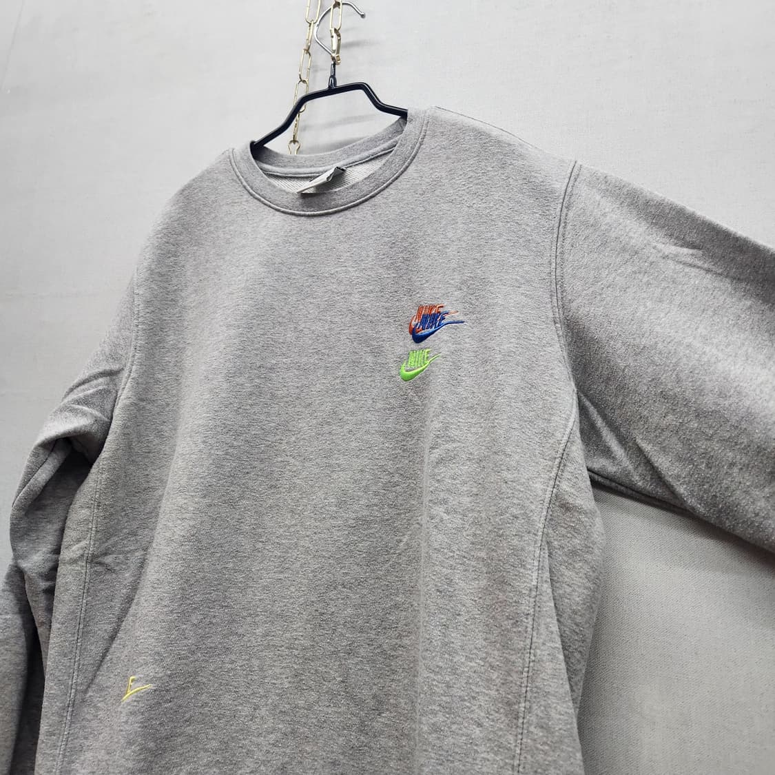 나이키 멀티컬러 로고자수 맨투맨M(XL) 남여공용 상품이미지3