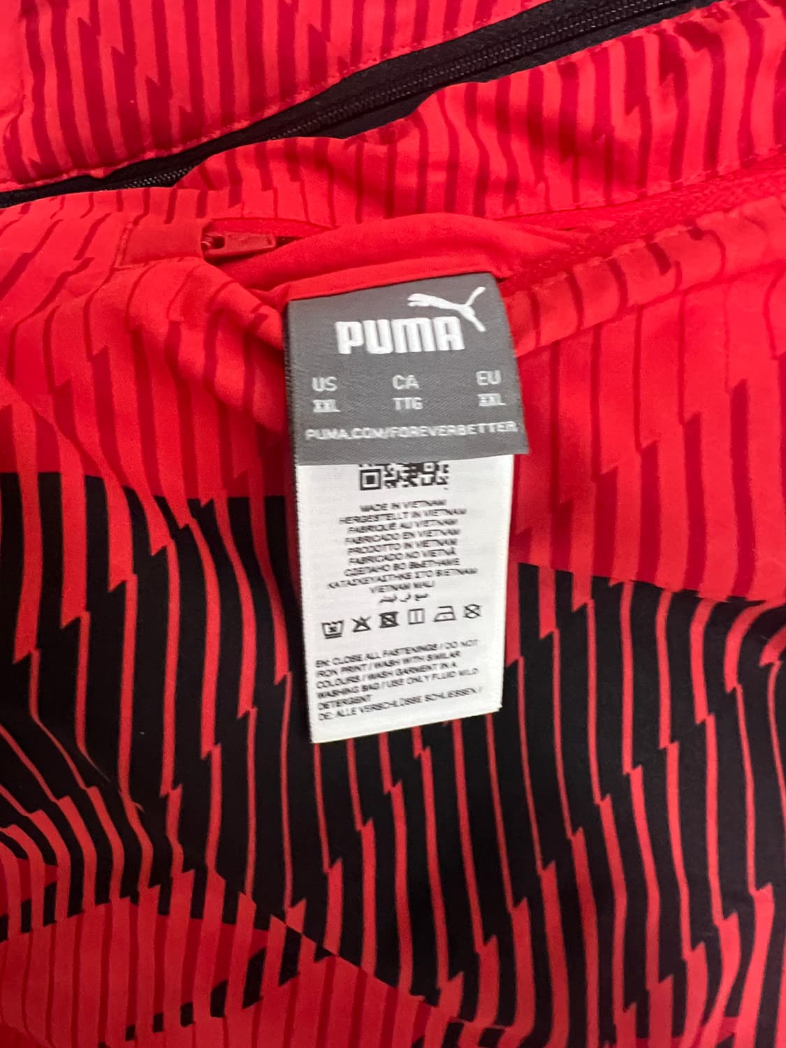 AC밀란 리버시블 패딩 유럽XXL  상품이미지2