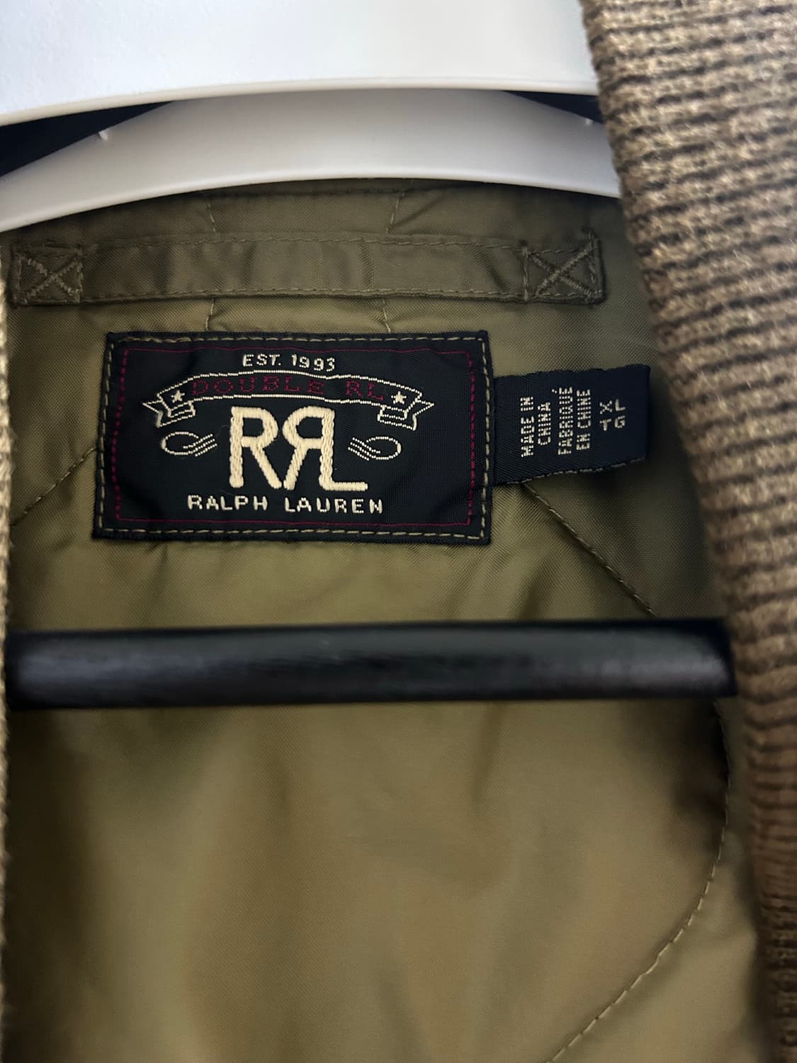 더블알엘 누빔 자켓 XL 상품이미지3