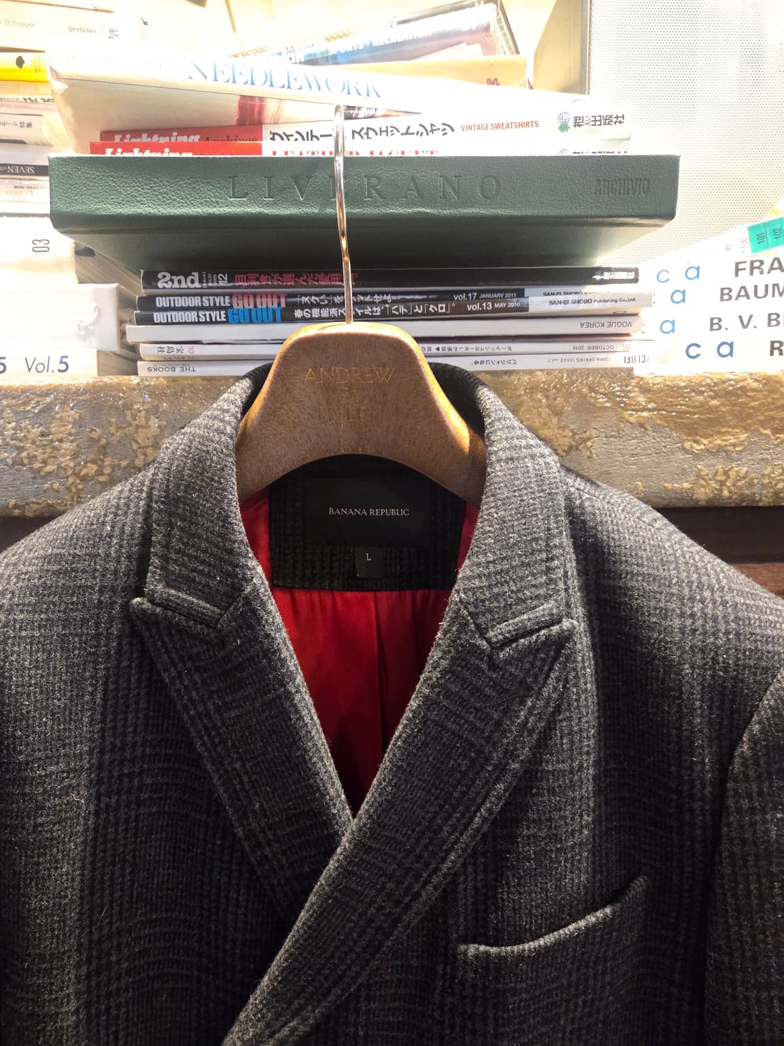 바나나 리퍼블릭 더블브레스티드코트  상품이미지8