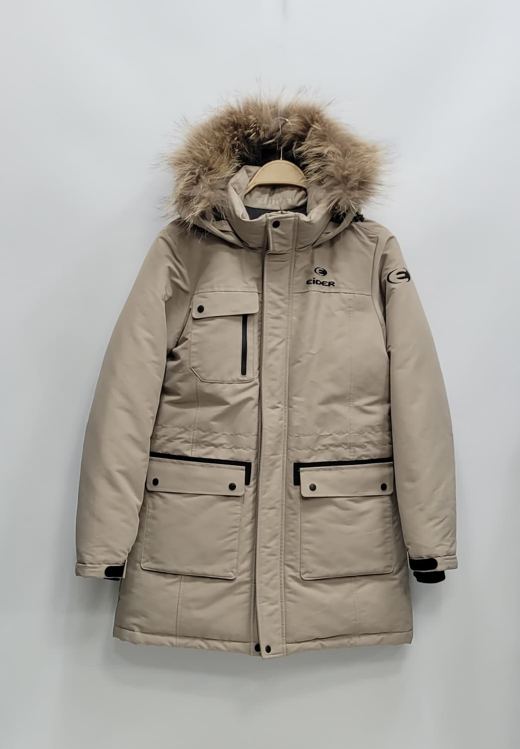 EIDER 아이더 라쿤후드 헤비 다운 패딩 자켓 / 남 M (여성가능)
 상품이미지1