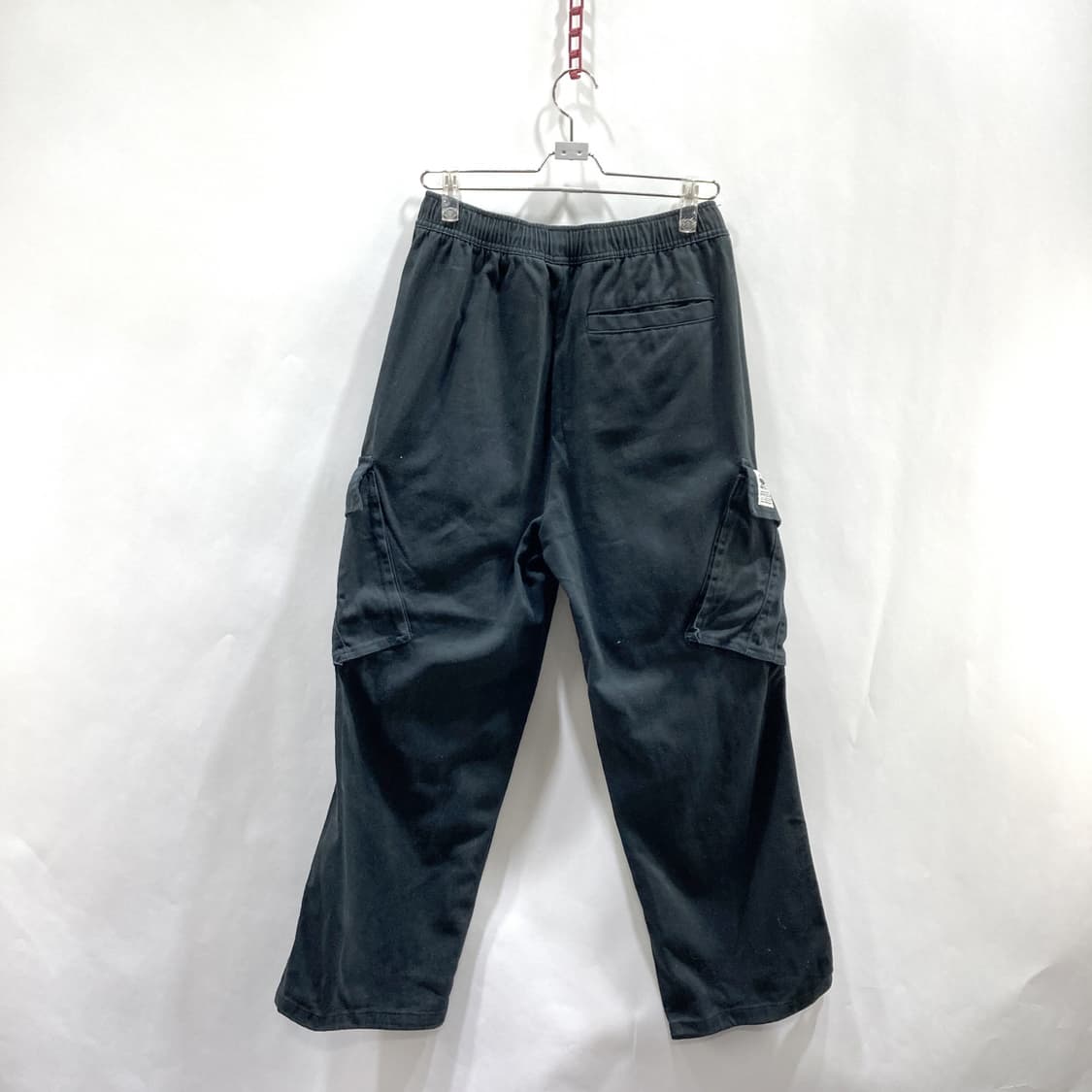 어반디타입 남녀공용 밴딩카고팬츠 블랙 L 상품이미지3
