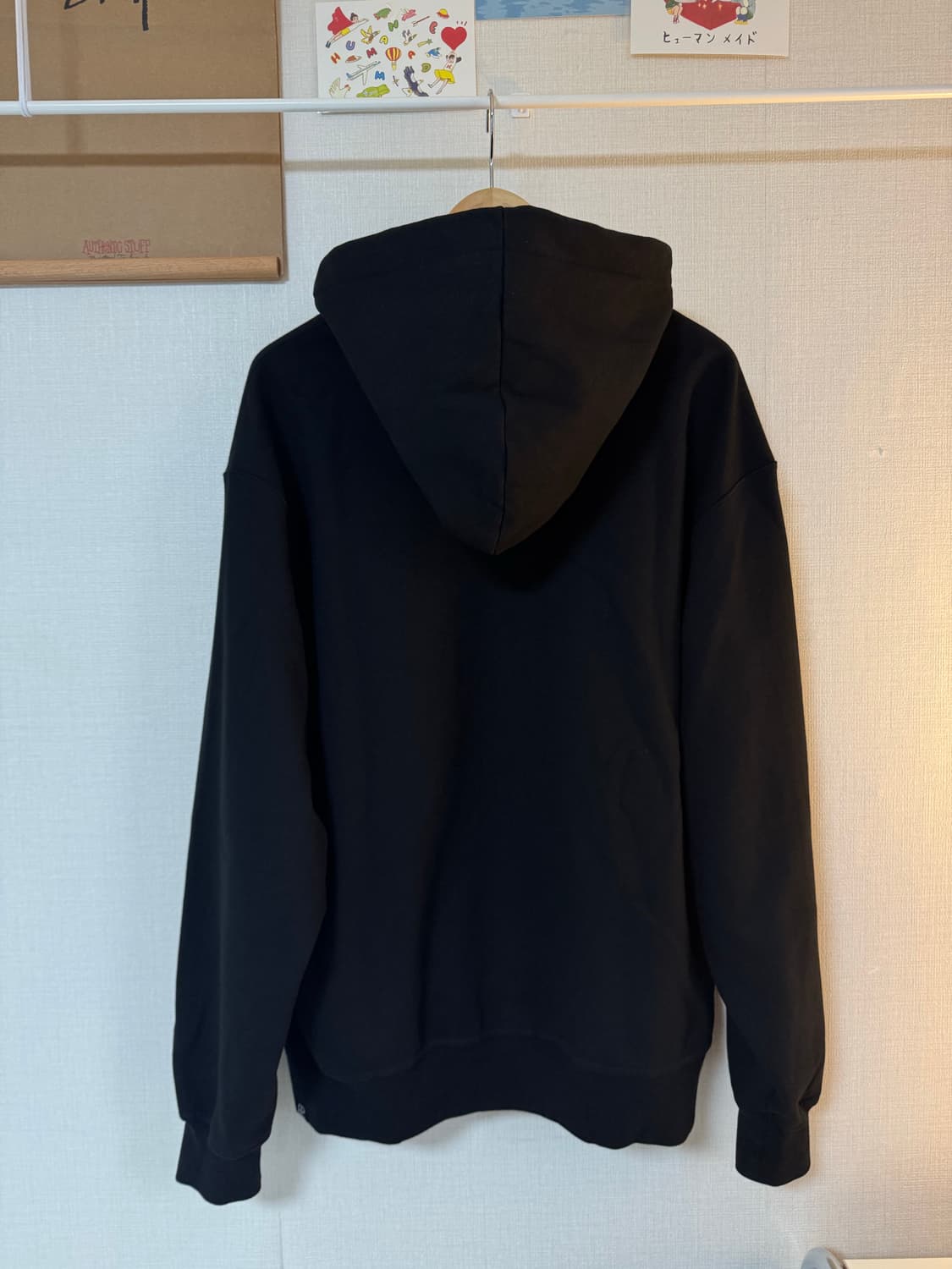 [XL]이스트로그 퍼머넌트 후드티 블랙 상품이미지2