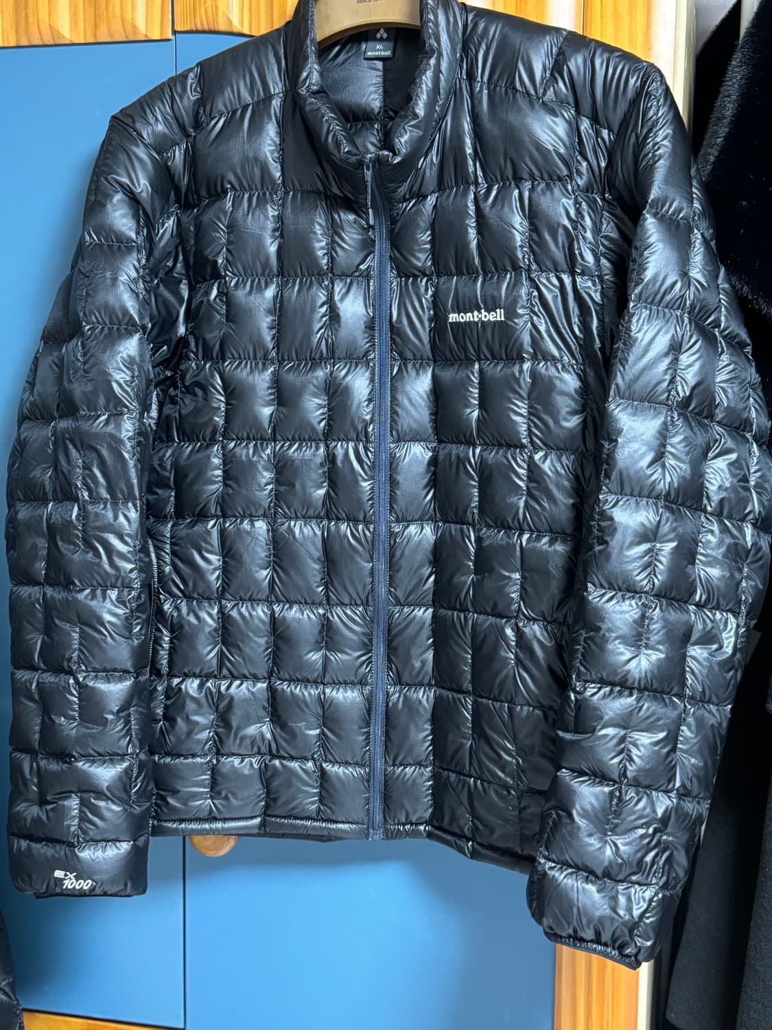 몽벨 플라즈마 1000 다운 자켓 블랙 상품이미지1