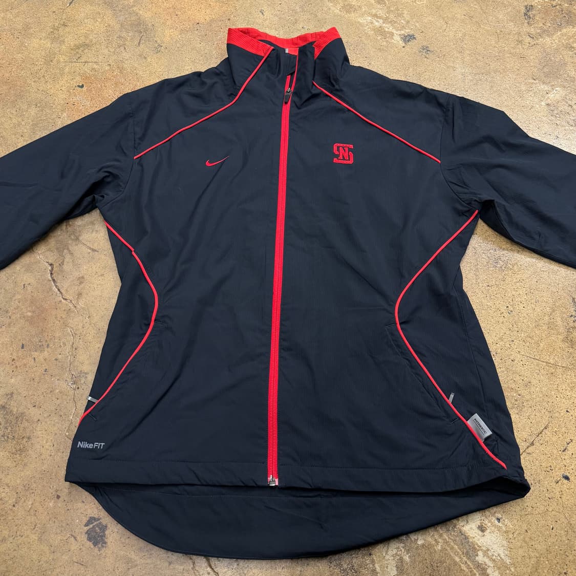 [정품/L] 나이키 Nike State 바람막이 블랙 레드 b16 상품이미지3