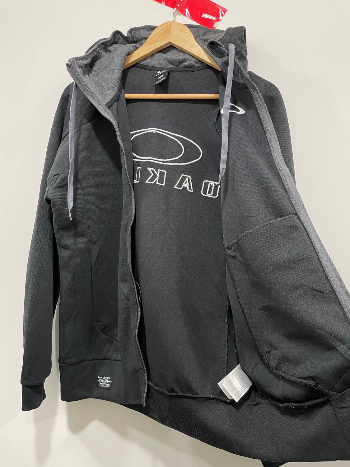(빈티지)JPN Oakley 오클리 빅 로고 하이넥 후드자켓 상품이미지7