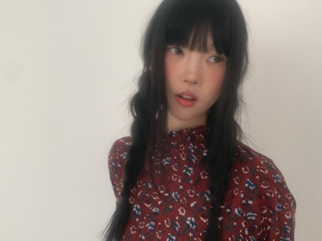 Oriental highneck floral dress 상품이미지7