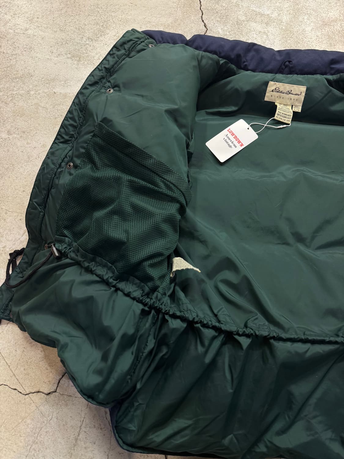 90s 에디바우어 구스다운 패딩 베스트 상품이미지7