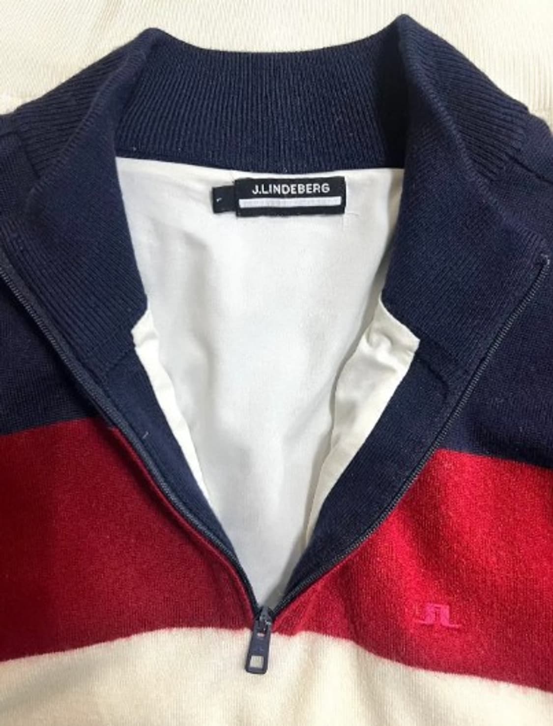 제이린드버그 남성 울방풍반집업니트 L 상품이미지4