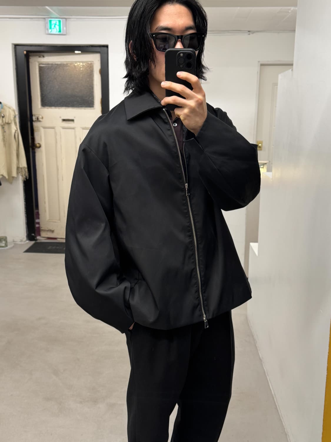 TESS 커브드 슬리브 블루종 상품이미지6