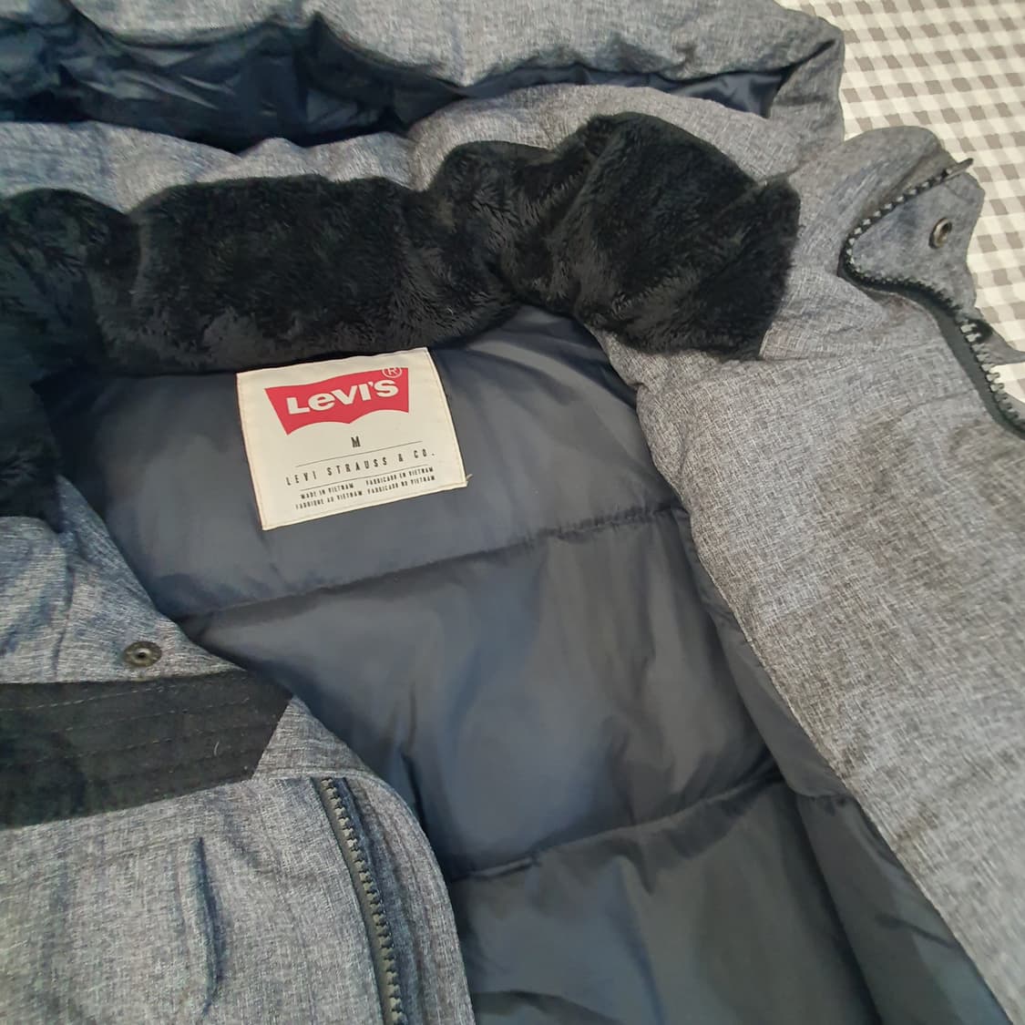 리바이스 오리털 겨울 패딩 남자95~100 상품이미지8